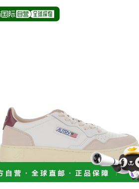 1h可退 香港直邮AUTRY 女士 运动鞋 AULWLS03WHTBURGUNDY