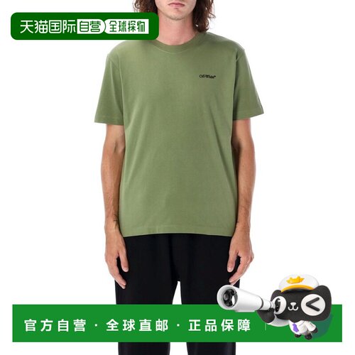 1h可退 香港直邮off-white 男士 短袖T恤 OMAA027F24JER004