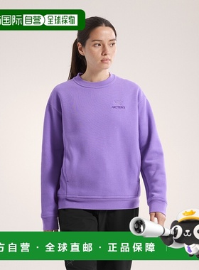 欧洲直邮ARC'TERYX (2025) 女款 Emblem 圆领羊毛衫始祖鸟抓绒