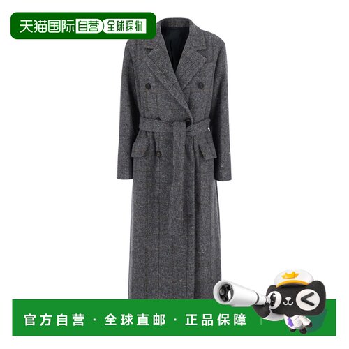 香港直邮Brunello Cucinelli 布内罗 古奇拉利 女士 coat revers