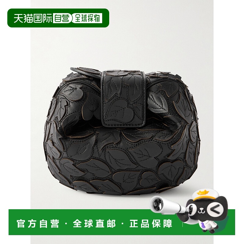 1h可退 香港直邮Gabriela Hearst 女士 Demi 柔软刺绣皮革手包 GH