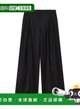 1h可退 香港直邮Casablanca 女士 THREE 打褶裤子 WS25TR29802