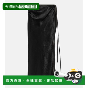 香港直邮Acne 缎面裹裙 Studios 女士 000857裙子 艾克妮 1h可退
