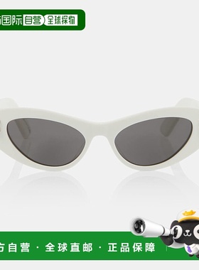 1h可退 香港直邮DIOR 迪奥 女士 C B1U 猫眼太阳眼镜 white白色