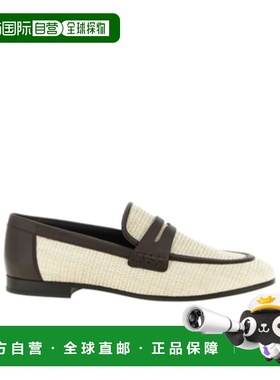 香港直邮Brunello Cucinelli 圆头乐福鞋 MZQ9C3210一脚蹬