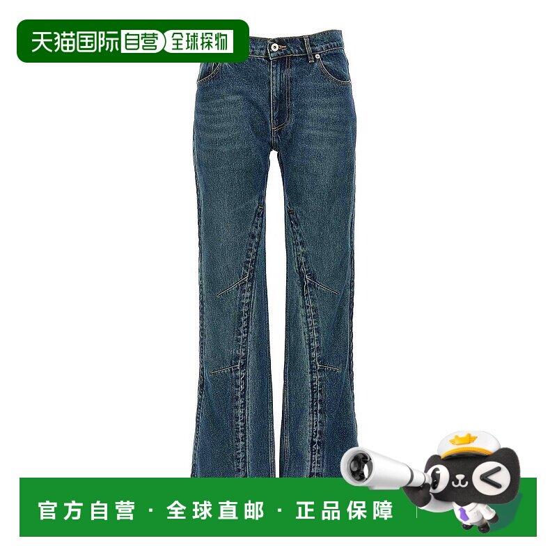 1h可退 Y/PROJECT 女士牛仔裤 107PA002EVERGREENVINTAGEBLUE