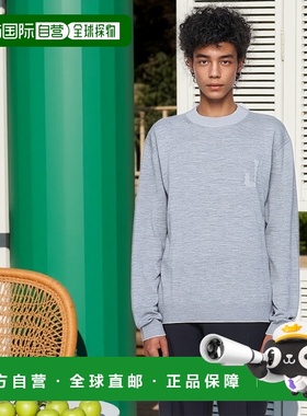 香港直邮Jacquemus 男士 灰色 The Tricot knit 毛衣 25E255KN539