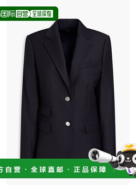 1h可退 香港直邮THEORY 希尔瑞 女士 羊毛法兰绒西装外套 O080110