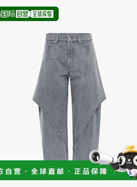 J.W. Anderson 女士 灰色牛仔裤 DT0122PG1837直筒裤