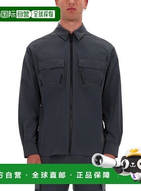 1h可退 香港直邮versace 范思哲 男士 拉链衬衫 79GALD21CQ10D831