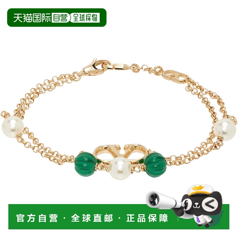 香港直邮valentino 华伦天奴 女士 VLogo Signature 手链 7W2J0AN