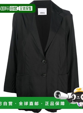 香港直邮Erika Cavallini 女士 Semi-Couture 黑色夹克 P3SV03DAL