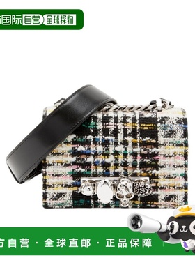 1h可退 香港直邮ALEXANDER MCQUEEN 24SS Jewelled Satchel 单肩