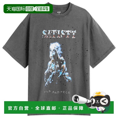 香港直邮Satisfy 男士 MothTech T恤 1100600A16 black黑色 舒适