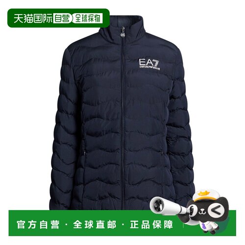 1h可退 香港直邮Ea7 女士 Shell 夹克 blue蓝色 舒适时尚