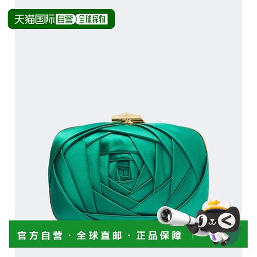 1h可退 香港直邮ROGER VIVIER 罗杰 维维亚 女士 Vivier 玫瑰绸缎