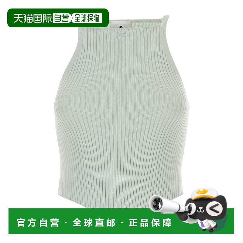 香港直邮Courreges 针织背心 125MTO042FI0001