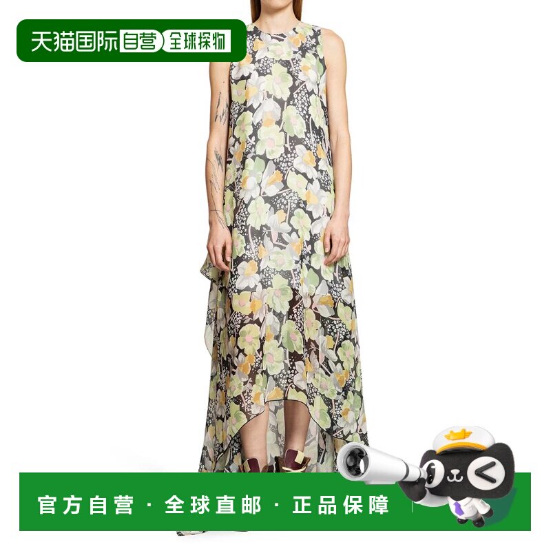 1h可退 香港直邮LOEWE 女士连衣裙 S540Y09XSO1489 CO 花色 圆领