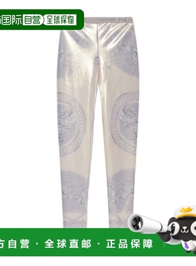 香港直邮Versace 松紧腰打底裤 10039001A13655