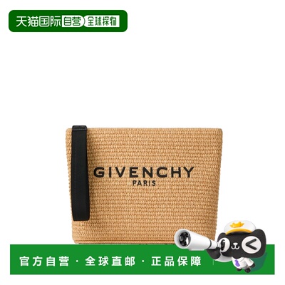 1h可退 香港直邮GIVENCHY 女士手拿包 BB60PNB2F6101 SS2026 卡其