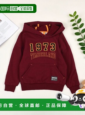 1h可退 香港直邮Timberland 天伯伦 男童 卫衣童装 red红色 舒适