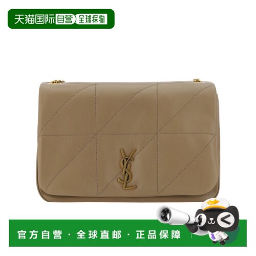 香港直邮Saint Laurent 徽标单肩包 763475AAB32斜挎包手提包