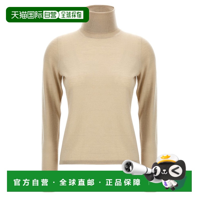 1小时内可退 香港直邮MaxMara 麦斯玛拉 女士 高领针织毛衣 VELOC