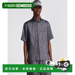 香港直邮Dior CD DIAMOND 短袖衬衫男装 193C545A5797迪奥