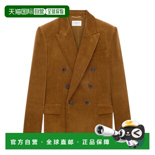 外套 1h可退 灯芯绒西装 Laurent 837047Y107T 香港直邮Saint