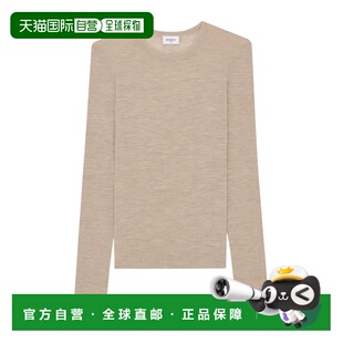 1h可退 香港直邮Saint Laurent 圆领长袖上衣 863869Y37ZV