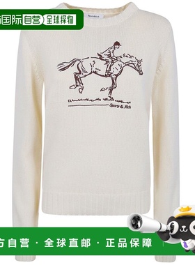 1h可退 香港直邮SPORTY & RICH 女士 HORSE 针织毛衣 WS06565245W
