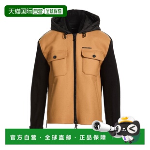 男士 二次方 夹克 brown棕色 1h可退 舒适时尚 香港直邮Dsquared2