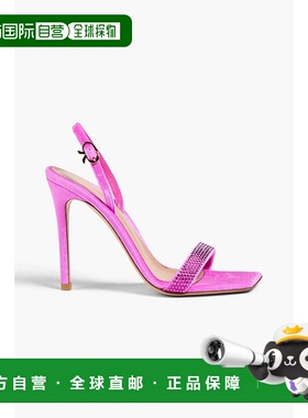 香港直邮Gianvito Rossi 吉安维托 罗西 女士 Britney 水晶装饰天