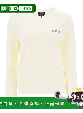1h可退 香港直邮A.P.C. 女士 长袖圆领针织衫 COGUQF23215