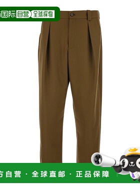 1h可退 香港直邮A.P.C. 男士 常規版型褶襉細部長褲 PSALPH08428