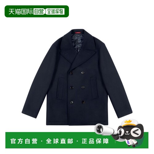 1h可退 香港直邮Gucci 羊毛短大衣 814502Z8BW4外套男装