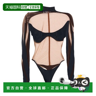 穆勒 舒适时尚 女士 brown棕色 连体衣 香港直邮Mugler