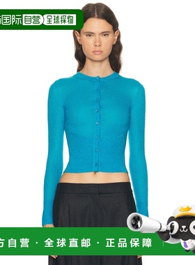 1h可退 香港直邮alaia 女士 ALAΪA 合身针织开衫 AA9S0358K123B