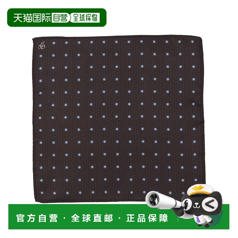 1h可退 香港直邮Canali 康钠丽 男士 Foulards 围巾 brown棕色 舒