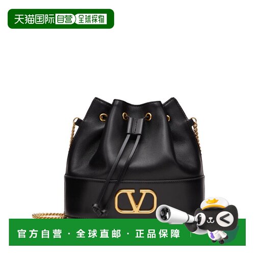 香港直邮valentino 华伦天奴 女士 Garavani Bags 黑色单肩包 9W0