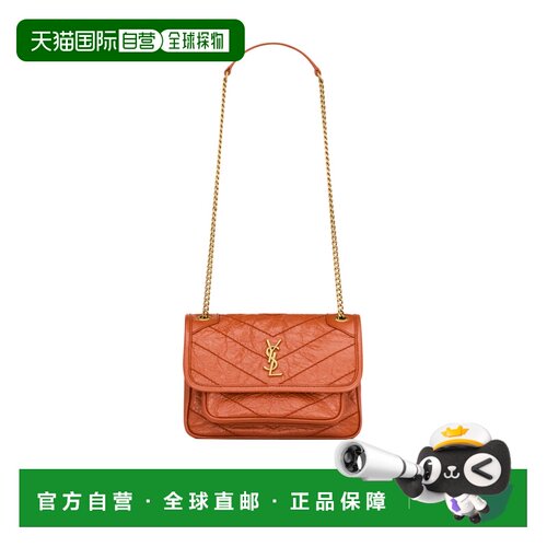 1h可退 香港直邮Saint Laurent NIKI迷你复古皮革手袋 8460870EN0