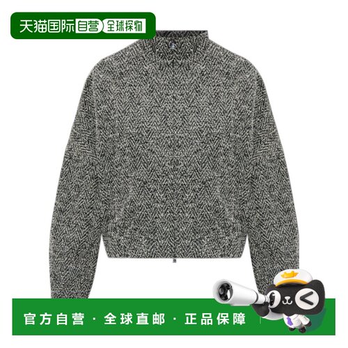 香港直邮MAX MARA 女士卫衣 1916085206001 AW2025 灰色 长袖休闲