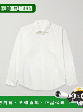 香港直邮The Row 男士 Thane 棉质府绸衬衫 1131W4075