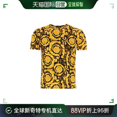 欧洲直邮versace jeans 男士 针织衫T恤棕色