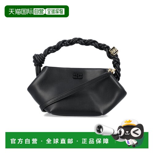 香港直邮GANNI 女士斜挎包 26AA69465894099 AW2026 黑色 BOU MIN