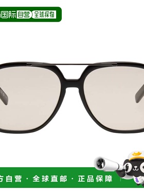 1h可退 香港直邮Saint Laurent 圣罗兰 女士 黑色 SL 545 太阳镜