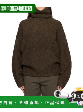 1h可退 香港直邮Toteme 圈绒高领毛衣 254WRT0583YA0216针织