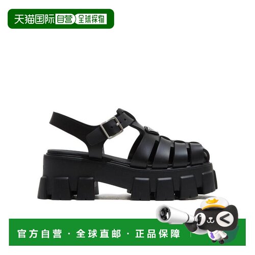 1h可退 香港直邮PRADA 女士凉鞋 1X853M3LKKF0002 SS2025 黑色 