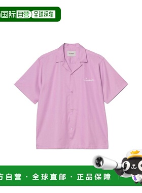 香港直邮CARHARTT WIP 男士 衬衫 I0314653N7XX purple紫色 舒适