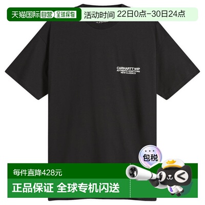 香港直邮CARHARTT WIP 男士 x Sean Hamilton 03 T恤 I03627089XX